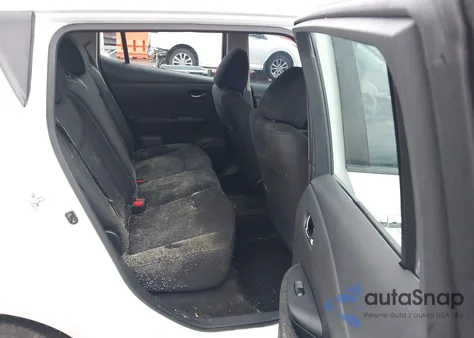 2017 Nissan Leaf S z USA, uszkodzony, nr VIN 1N4BZ0CP1HC309791